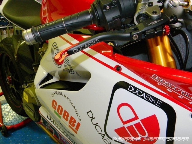 Ducabike Brems + Kupplungshebel LP01 komplett einstellbar für viele Ducati