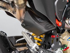 Ducabike Carbon Hitzeschutz Krmmer hinten Ducati Hypermotard 698 Mono