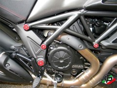 Ducabike Rahmenstopfen Set fr Ducati Diavel