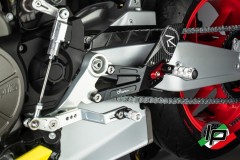 Lightech Furastenanlage R Version fr Aprilia RS 660 & Tuono 660 mit ABE