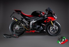 Lightech Furastenanlage R Version fr Aprilia RSV4 1100 inkl. Factory, Tuono V4 mit ABE