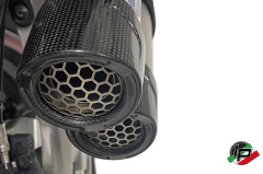 Termignoni Racing Auspuff Komplettanlage Edelstahl fr Ducati Multistrada V4