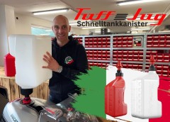 Tuff Jug 20L Schnelltankkanister Benzinkanister rot